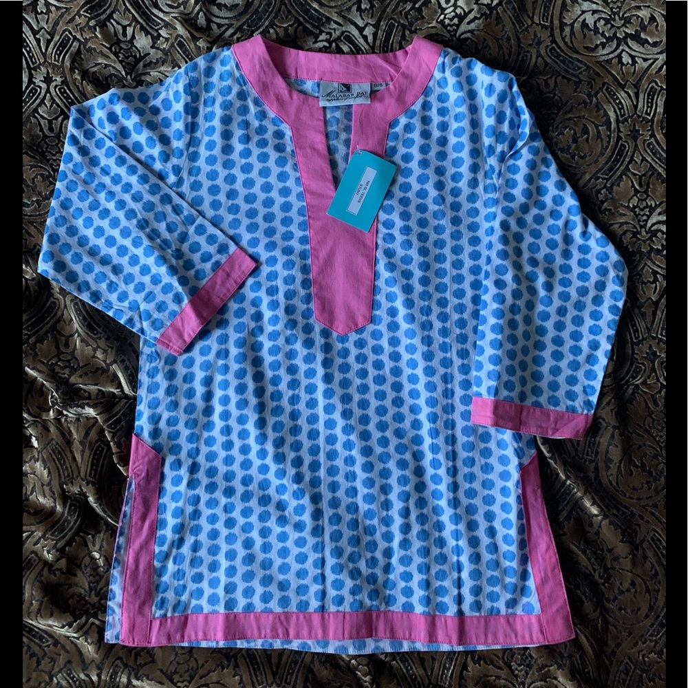 Girl’s Malabar Bay Tunic Top Size Small (6) NWT